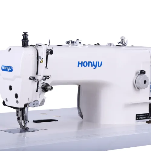 खरीदें ब्रांड नई Honyu HY-1810D-7 | औद्योगिक सिलाई मशीन प्रत्यक्ष ड्राइव, ऊपरी और नीचे फ़ीड सिलाई मशीन