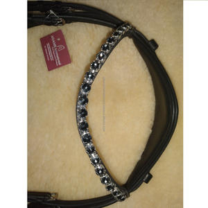 Bride en cuir pu à manivelle souple, t800, avec grand cristal de 10 mm - Product Image 2