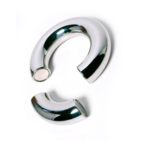 Anillo Escrotal Magnético IRISCO de Acero Inoxidable Quirúrgico, Anillo para Pene y Testículos, Juguetes Sexuales, Tamaño Personalizado, Venta al Por Mayor