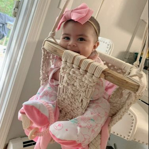 Macramé bébé balançoire - Product Image 1