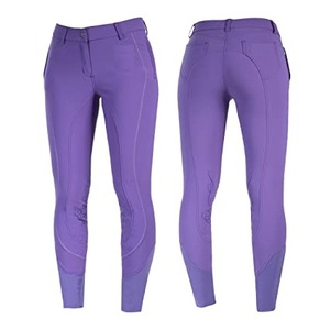Joxar 2024 คุณภาพสูงขายร้อนขายส่งที่กําหนดเองขี่ม้าสุภาพสตรีกางเกงขี่แพทช์ตนเอง - Product Image 5
