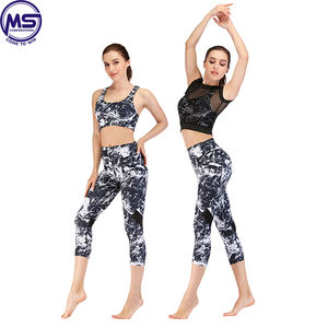 Custom High Waist Women's Gym Legging Sublimated Fitness Wear Workout Nylon Spandex Running Occasion Pocket Decoration Wholesale - Product Image 3
