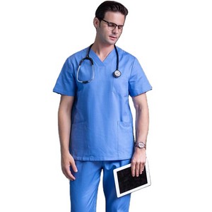 Uniforme d'hôpital à manches courtes, vente en gros, uniforme médical, vêtements pour médecins et infirmières - Product Image 1