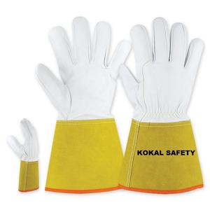 Gants de soudage TIG approuvés CE avec couture en Kevlar, Pologne - Product Image 2