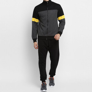 Custom Logo Men's Cotton Sweat Suits Quick Dry Jogging Pants & Hoodie Two Piece Tracksuit Set - Product Image 6