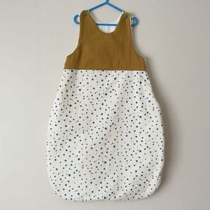 Conception personnalisée fabricant de sac de couchage pour bébé Inde 100% sac de couchage pour bébé en coton biologique avec personnalisation certifié gots - Product Image 1