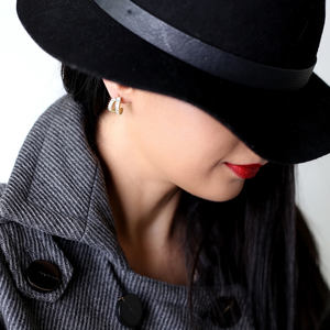 Boucles d'oreilles élégantes en forme de pierre de Zircon, fabrication artisanale turque, vente en gros, bijoux en argent Sterling 925 - Product Image 5