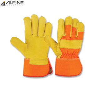 Gants de jardinage canadiens Rigger Gants de transport confortables Vente en ligne Gants de travail en cuir Pakistan Alpine Industries AG-40193 - Product Image 5