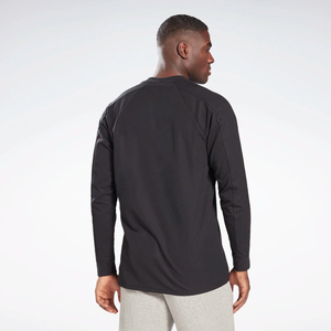 Camiseta Deportiva de Manga Larga OEM, 95% Poliéster, 5% Algodón, Spandex, Ropa de Gimnasio, Compresión, Estilo Muscle Shark, para Hombre - Product Image 2