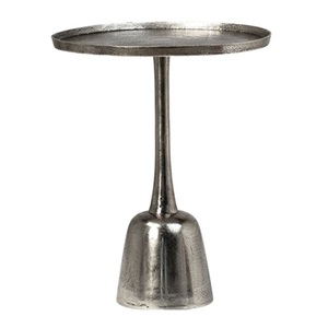 Mesa de Metal moderna y creativa, mesa central lateral niquelada hecha a mano, uso doméstico exclusivo, respetuoso con el medio ambiente, precio bajo, venta al por mayor - Product Image 2