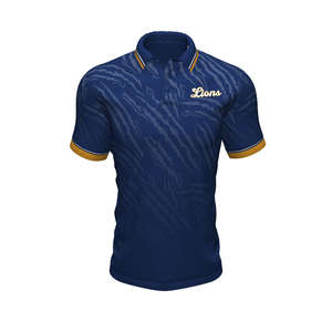 Polo personalizado de empresa y escuela, camisa deportiva de Golf de secado rápido, 100% algodón, sublimación - Product Image 1