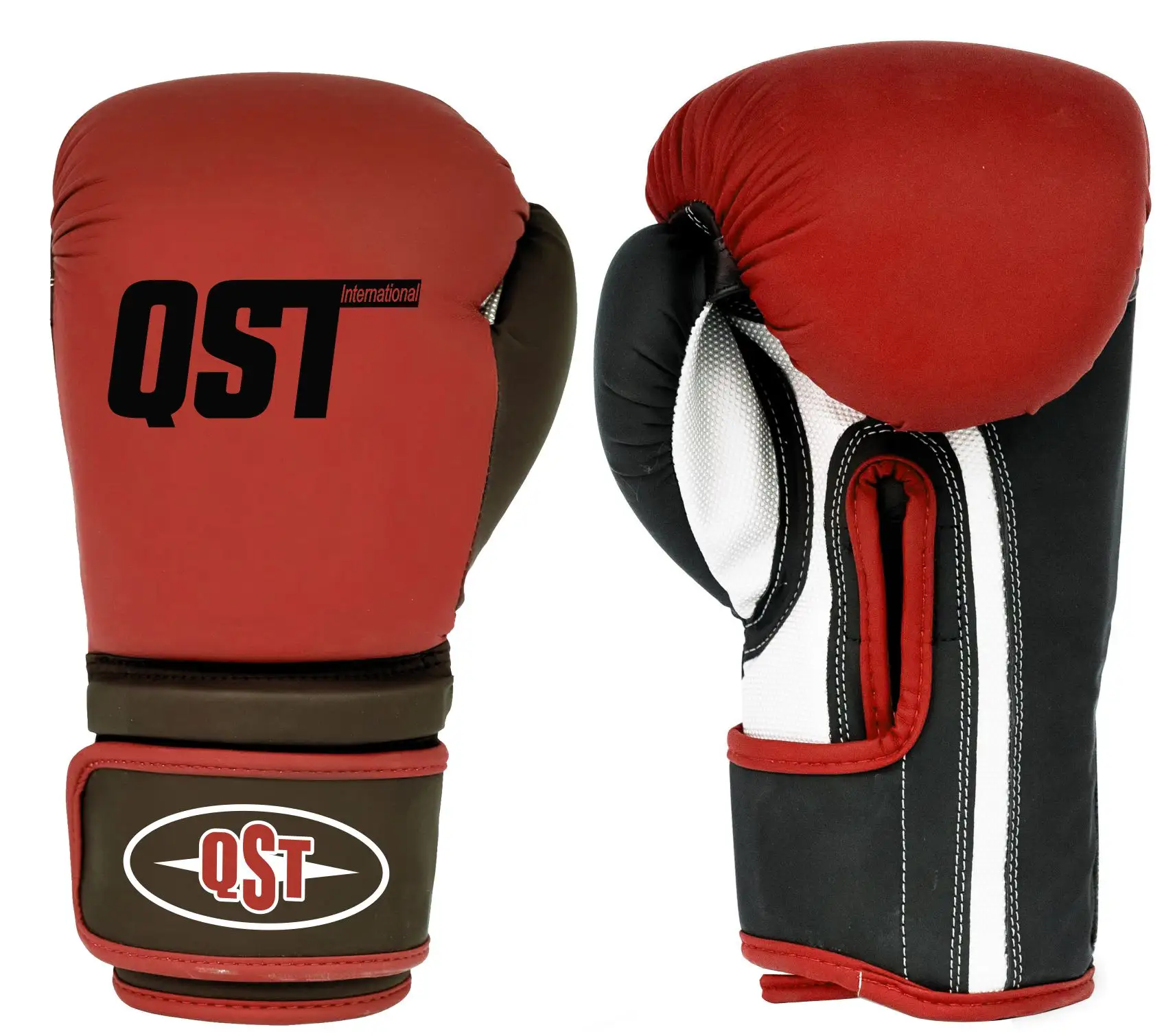 Gants de combat professionnels de boxe Muay Thai 100% cuir véritable nouveau Design titre anneau de boxe gants de combat avec personnalisé