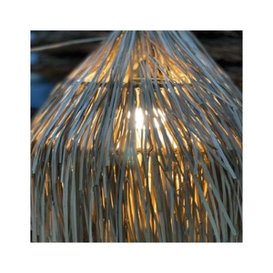 Lampe suspendue en jonc de mer naturel et solide, décoration en résine de mer de haute qualité, fabriqué au VIETNAM, nouveau - Product Image 2