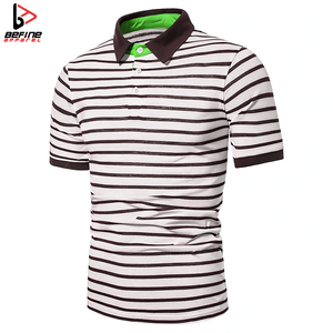 Polo de golf para hombre con cuello de hoja, camisas a granel de LICRA de secado rápido de alta calidad en blanco o personaliza tu logotipo, polos transpirables - Product Image 5