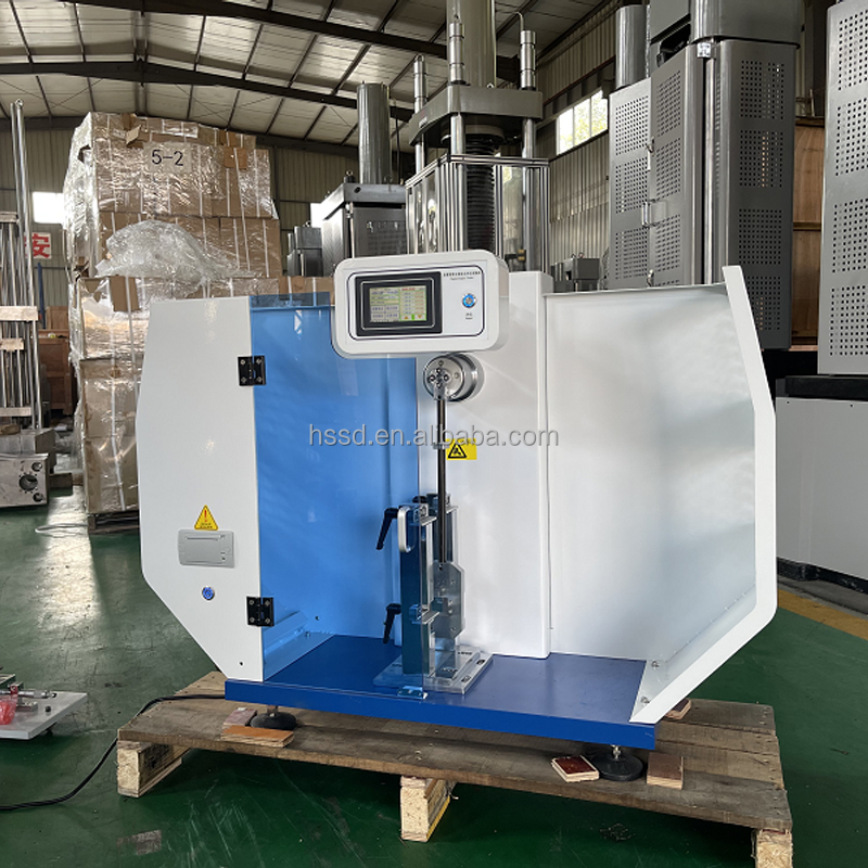 50j pendulumn equipment izod testing machines for plastic material astm d256 izod& charpy impact tester