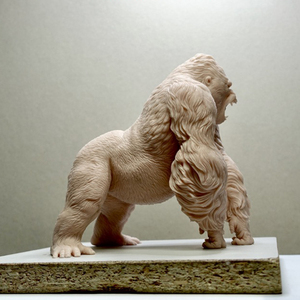 Tùy Chỉnh Trang Trí Nội Thất Điêu Khắc Tượng Lớn Sống Động Như Thật Sợi Thủy Tinh Gorilla Tượng Thiết Kế Hiện Đại Kích Thước Cuộc Sống <span class=keywords><strong>King</strong></span> <span class=keywords><strong>Kong</strong></span> - Product Image 4