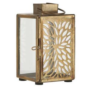 Mini Glass & Metal Brass Lantern / <b>Tealight</b> <b>Holder</b> by Ib Laursen - Product Image 1