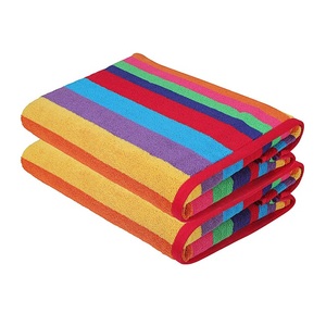 Hotel Beach 100% coton biologique avec certificat Gots Nouveau design luxueux avec logo personnalisé Grandes serviettes de piscine de haute qualité - Product Image 3