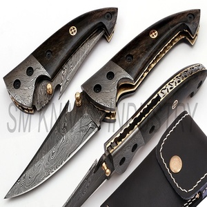 ที่กำหนดเองที่ทำด้วยมือที่สวยงามซับล็อคมีดพับบิดรูปแบบ (Smk1275) - Product Image 3