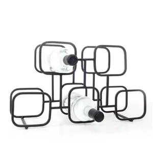 Porte-vin en métal de haute qualité 5 bouteilles pour bar et hôtels vin whisky bière stockage Barware - Product Image 2