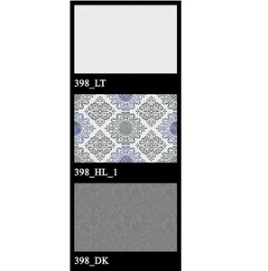 Conception à la main de haute qualité porcelaine ciment fleur mur carreaux de céramique 30x45cm - Product Image 6