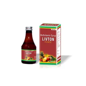 新的最新医疗保健Livton Forte儿童多种维生素糖浆从印度以批发价购买