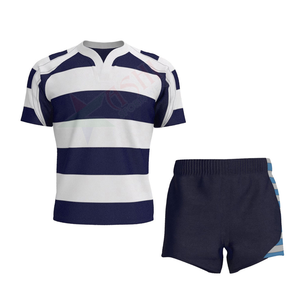 Uniforme personalizado de rugby de poliéster 100% para hombres y jóvenes Conjuntos de nuevo diseño para ropa de fútbol por sublimación - Product Image 6
