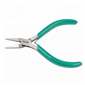 Jewelry Making Hand Tools Black Stainless Steel Flat Nose Pliers - Product Image 5