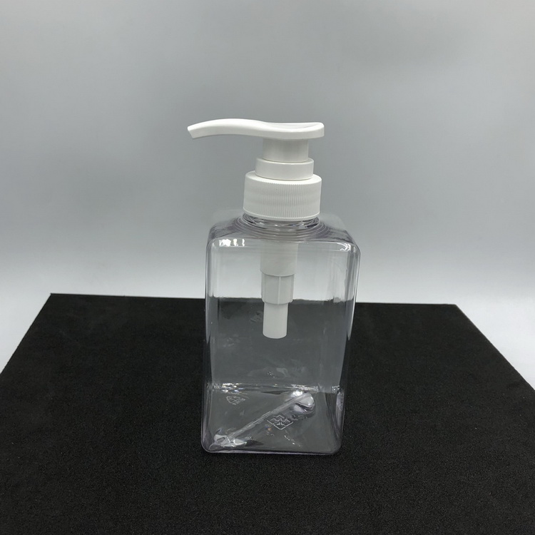 Square bottle 400ml shampoo bottle shower bottle