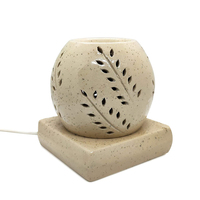 Meilleur mini diffuseur d'arômes électrique en céramique de 50ml pour la maison brûleur à mazout fabriqué à la main derniers produits en vente