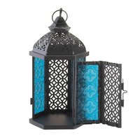 Portavelas de Estilo Marroquí en Oferta, Linterna de Metal con Forma Elegante, Decoración para el Hogar, Diseño Duradero