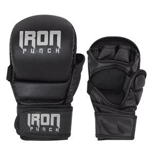 Guantes de boxeo de cuero sintético para hombre y mujer, guantes de entrenamiento de MMA, de cuero sintético, nuevo diseño - Product Image 1