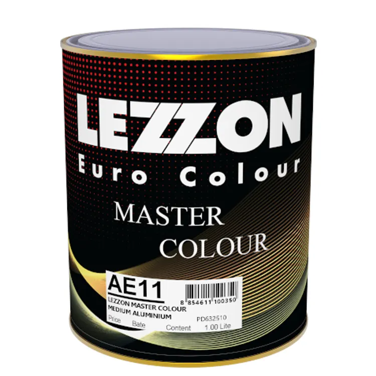 Automotive Refinish Vloeibare Coating Acryl Hars Materiaal AE11 Lezzon Master Kleur Medium Alu. Tinter Op Echt Markt Prijs