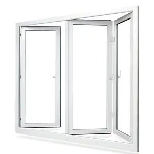 Заводская цена, наружная Балконная Изолированная стеклянная алюминиевая раздвижная Складная Дверь гармошкой