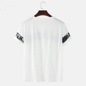 100% Cotton Solid Digital Printed Custom Logo <b>Long</b> Sleeve Ringer <b>Mens</b> <b>T</b>-<b>Shirts</b> 2023 - Product Image 2