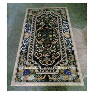 Hermosa encimera con incrustaciones de mármol hecho a mano - Product Image 1