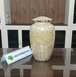 Mayor Vendedor de Urnas de Cremación de Mármol Negro y Marrón Estilo Americano de la Mejor Calidad, Originales para Cenizas Humanas - Product Image 4