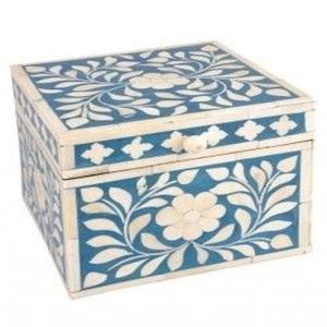 Boîte indienne rectangulaire en nacre Boîte florale de dattes de haute qualité en Inde faisant en Inde des prix très raisonnables - Product Image 5