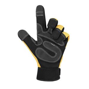 ถุงมือนิรภัยหนังสังเคราะห์ถุงมือนิรภัยสำหรับงานช่างหนังไทโอซัลเฟต - Product Image 1