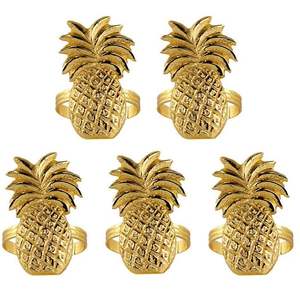 Anillo para Servilletas de Aluminio, Diseño Creativo Hecho a Mano, Clásico, Elegante, Decorativo y Ecológico para Fiestas, en Existencia - Product Image 3