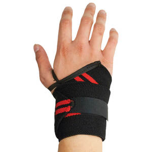 Bracelet élastique pour le sport, existe en noir et jaune, 1 pièce, accessoire de protection de poignet, pour toutes tailles - Product Image 2