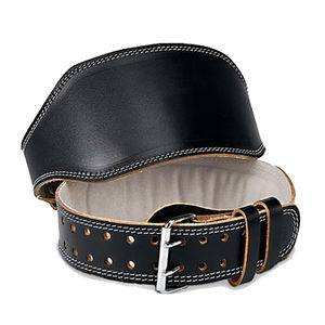 Genuino 4 pulgadas de ancho de cuero de vaca ajustable gimnasio levantamiento de pesas cinturón personalizado doble punta espalda soporte cuerpo construcción cintura - Product Image 6