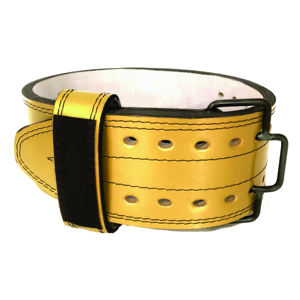 เข็มขัดยกไฟฟ้าหัวเข็มขัดสแตนเลสสีดำวัสดุหนังและ PU - Product Image 4