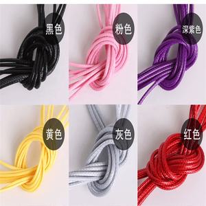 0.5mm-5mm DIY <strong>Colorful</strong> Waxed Cotton <strong>Cord</strong> Rope Waxed Thread <strong>Cord</strong> String Strap Necklace Rope for Jewelry Making - Product Image 2
