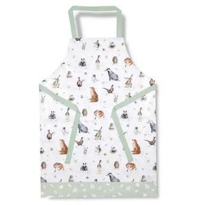 100% algodón orgánico GOTS certificado suave 220 GSM peso correas ajustables mujeres cocina casera delantal para mujeres - Product Image 3