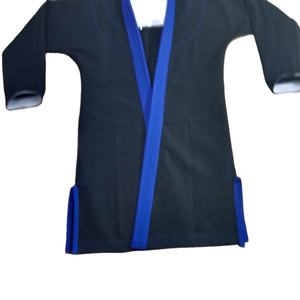 Kimono de Jiu Jitsu brasileño ligero hecho a medida, uniforme de artes marciales MMA en blanco completo, logotipo frontal, característica elástica - Product Image 6