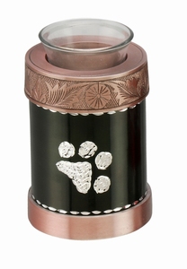 METAL MEMORIAL <b>CANDLE</b> URN - Product Image 4