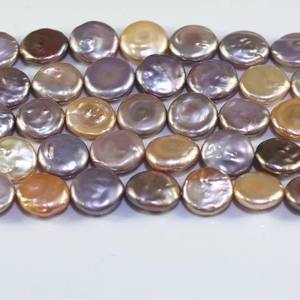 ROSE VIOLET MULTI COULEUR GRANDE TAILLE PIÈCE IRRÉGULIÈRE D'EAU DOUCE VÉRITABLE - Product Image 2