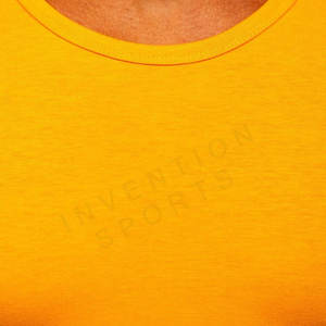 Best Quality Yellow <b>Stretchy</b> Lightweight Tank Top for <b>Men</b> Custom Logo Sleeveless Gym Shirt Casual Wear Tank Tops on Best Sale - Product Image 4