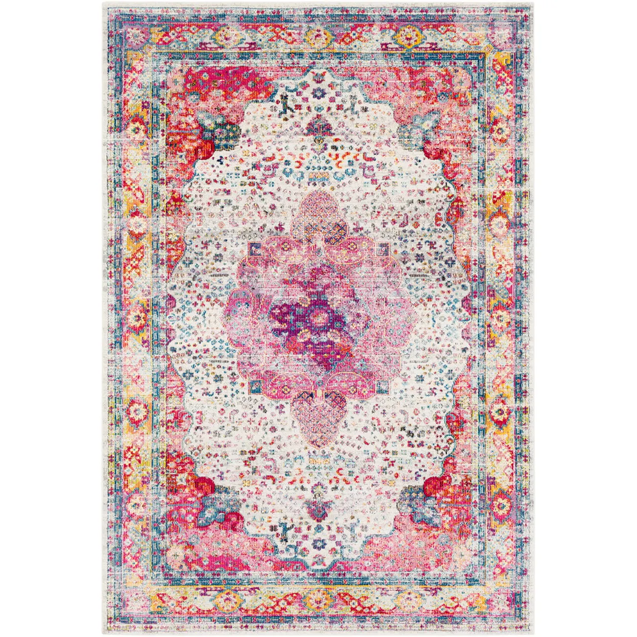 Good Quality Washable Floor Carpet Made In India Handmade European Style Living Room Luxury Pink Rugs for Living Room